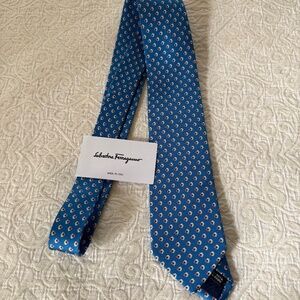 Salvatore Ferragamo Silk Tie, New and Never Worn